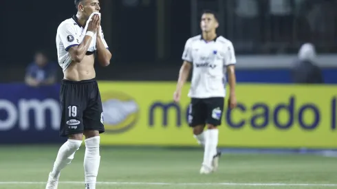 SAO PAULO, BRAZIL – APRIL 11: Luciano Rodriguez of Liverpool reacts after a Group F match between Palmeiras and Liverpool as part of Copa CONMEBOL Libertadores 2024 at Allianz Parque on April 11, 2024 in Sao Paulo, Brazil.  (Photo by Alexandre Schneider/Getty Images)
