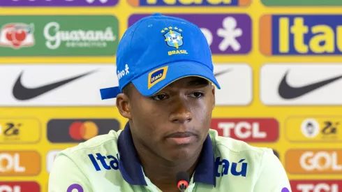 Endrick foi convocado pela Seleção Brasileira para a Copa América. Fotos: Joilson Marconne / CBF
