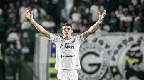 Foto: Raul Baretta/Santos FC – Jair Cunha ganha oportunidade no Santos em partida contra o Amazonas neste sábado (11)
