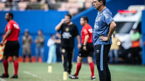 Fábio Carille criticou partida do Santos
