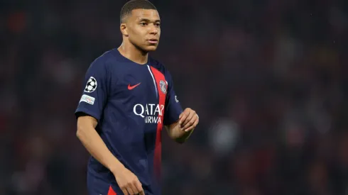 Mbappé tem mais quatro jogos pelo PSG. Richard Heathcote/Getty Images.
