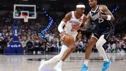 Série empolgante entre Mavericks e Thunder está longe do fim nas semifinais de conferência da NBA (Foto: Tim Heitman/Getty Images)
