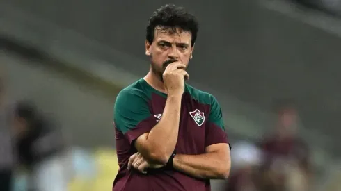 Foto: Mauro Pimentel/AFP – Fernando Diniz, técnico do Fluminense é expulso no jogo contra o São Paulo