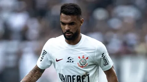 Raniele durante partida entre Corinthians e Atlético-MG, na Neo Química Arena, pelo Campeonato Brasileiro, no dia 14/04/2024.