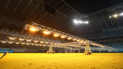 Vista geral do estádio Arena do Grêmio apos a partida entre Gremio e Athletico-PR pelo campeonato Brasileirão Série A
