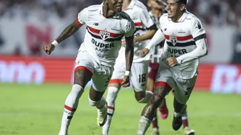 São Paulo de Arboleda cresceu com novo técnico e venceu o Fluminense pelo Brasileirão (Foto: Alexandre Schneider/Getty Images)
