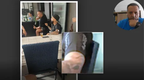 Ricardo Caires, perito em foto, analisa veracidade da foto de Gabigol. Foto: reprodução/ Ricardo Caires.