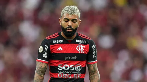 RJ – RIO DE JANEIRO – 11/05/2024 – BRASILEIRO A 2024, FLAMENGO X CORINTHIANS – Gabigol jogador do Flamengo durante partida contra o Corinthians no estadio Maracana pelo campeonato Brasileiro A 2024. Foto: Thiago Ribeiro/AGIF
