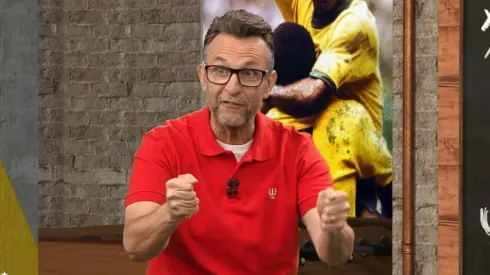 Neto apresentando o programa Os Donos da Bola