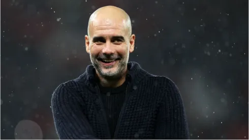 Foto: Catherine Ivill/Getty Images – Pep Guardiola durante jogo do Manchester City.
