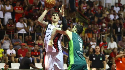 Gabriel Jaú foi o destaque da noite no Tijuca Clube<br />
(Foto: Divulgação/Flamengo/Gilvan de Souza)
