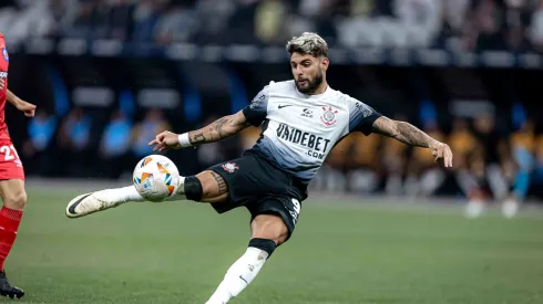 Yuri Alberto em partida do Corinthians pela Copa Sul-Americana 
