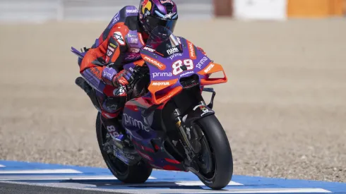 Jorge Martín, da Prima Premac, em ação na pista de Jerez de la Frontera, na Espanha (Foto: Mirco Lazzari gp/Getty Images)
