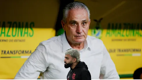 Tite não tirou Gabigol do banco na partida contra o Amazonas pela Copa do Brasil
