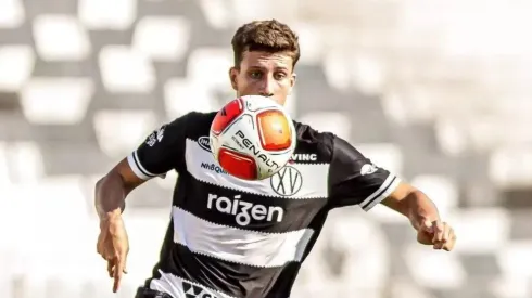 Gabriel Simples em treinamento pelo XV de Piracicaba