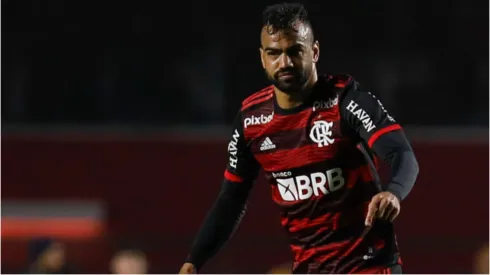 Foto: Ricardo Moreira/Getty Images – Fabrício Bruno em partida pelo Flamengo
