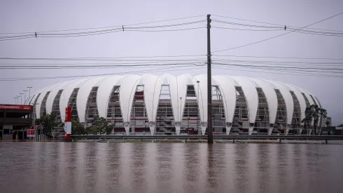 Beira-Rio alagado: Inter procura extensão do seguro do estádio.