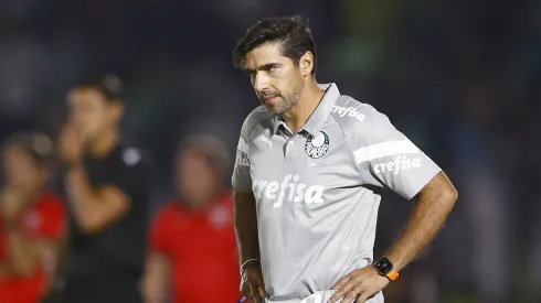 Abel Ferreira foi criticado pela torcida do Palmeiras 
