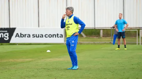Renato Gaúcho iniciou treinos no CT do Corinthians essa semana.