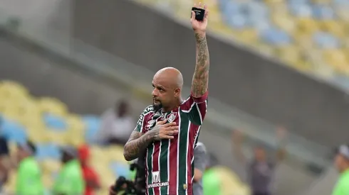 Felipe Melo se tornou ídolo do Fluminense. Foto: Thiago Ribeiro/AGIF
