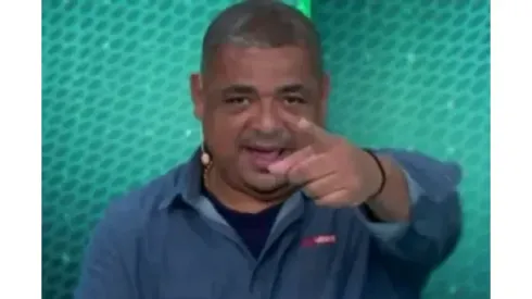 Foto: Reprodução/Jovem Pan – Vampeta comentou a ida de Cássio para o Cruzeiro
