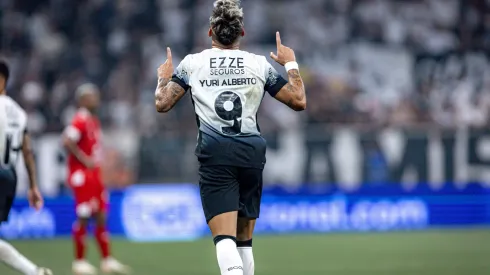 SP – SAO PAULO – 22/05/2024 – COPA DO BRASIL 2024, CORINTHIANS X AMERICA-RN – Yuri Alberto jogador do Corinthians comemora seu gol durante partida contra o America-RN no estadio Arena Corinthians pelo campeonato Copa Do Brasil 2024. Foto: Leonardo Lima/AGIF
