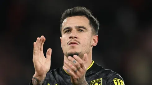 Coutinho em sua passagem pelo Aston Villa. Foto: Mike Hewitt/Getty Images