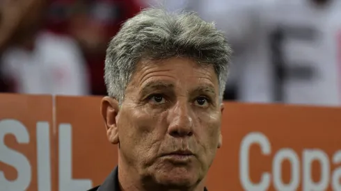 Renato Portaluppi durante partida contra o Flamengo. Tricolor não poderá mandar clássico em sua casa.