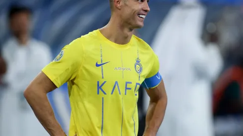 Cristiano Ronaldo em partida do Al-Nassr
 (Foto: Yasser Bakhsh/Getty Images)
