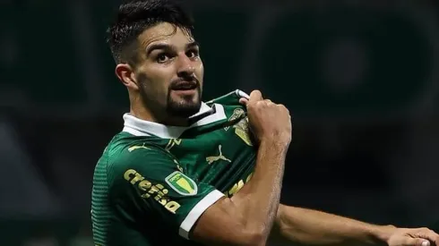 Foto: Cesar Greco / Palmeiras – Flaco López, atacante do Palmeiras, comenta sobre renovação
