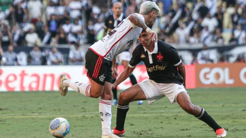 Arrascaeta jogador do Flamengo durante partida contra o Vasco no estadio Maracana pelo campeonato Brasileiro A 2024. Foto: Thiago Vasconcelos Dos Santos/AGIF
