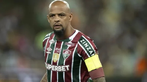 Felipe Melo foi um dos lesionados durante jogo contra o Juventude.

