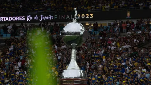 Taça da Libertadores no Maracanã durante a final do ano passado. Foto: Liamara Polli/AGIF
