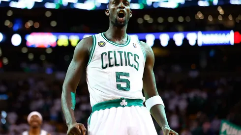 Kevin Garnett, destaque dos Celtics em 2008 no título da NBA (Foto: Jared Wickerham/Getty Images)
