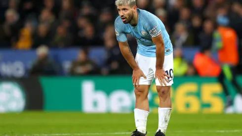 Agüero se aposentou como ídolo do Manchester City, mas não foi para a seleção argentina o que se esperava (Foto: Catherine Ivill/Getty Images)
