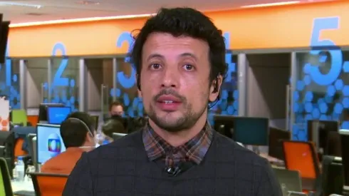 Hernan foi buscar a real situação no Corinthians – Foto: Reprodução/SporTV.
