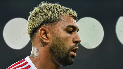 RJ – RIO DE JANEIRO – 02/06/2024 – BRASILEIRO A 2024, VASCO X FLAMENGO – Gabigol jogador do Flamengo durante partida contra o Vasco no estadio Maracana pelo campeonato Brasileiro A 2024. 
