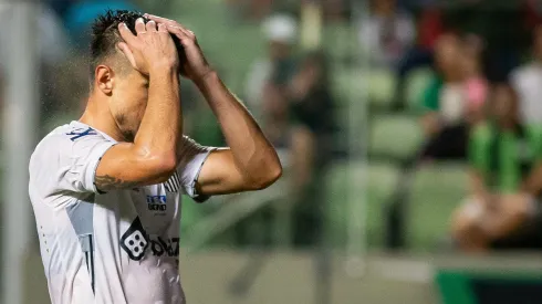 Willian do Bigode jogador do Santos durante partida contra o America-MG no estadio Independencia pelo campeonato Brasileiro B 2024. Foto: Fernando Moreno/AGIF
