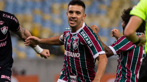 Foto: Marcelo Gonçalves/Fluminense/Divulgação – Leo Fenández: meia marcou golaço e decidiu para o Flu
