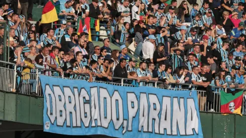 Grêmio fará sua terceira partida no Couto Pereira. Foto: Robson Mafra/AGIF
