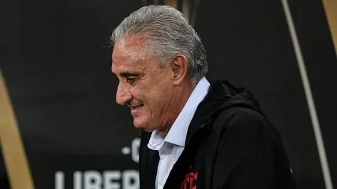 Tite durante partida entre Flamengo e Bolívar-BOL, no Maracanã, pela Copa Libertadores da América, no dia 15/05/2024. 
