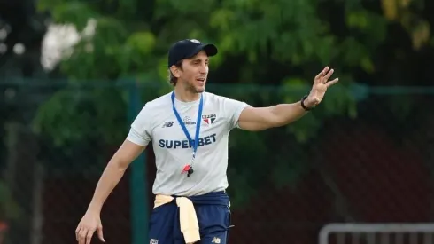 Foto: Divulgação/São Paulo - Zubeldía, técnico do São Paulo