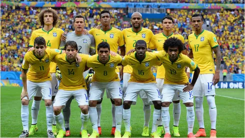 Foto: Jamie McDonald/Getty Images – Seleção Brasileira de 2014.