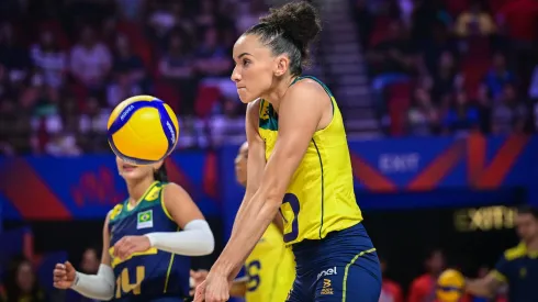 Gabi, a capitã da Seleção Brasileira. Foto: FIVB
