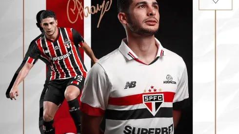 Michel Araújo fica no São Paulo – Foto: Site oficial do São Paulo FC
