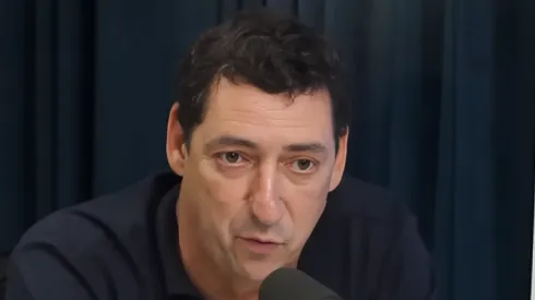 PVC durante o Podcast Flow Sport Clube. Jornalista opina sobre novo reforço do Tricolor. Foto: Reprodução/ Youtube.