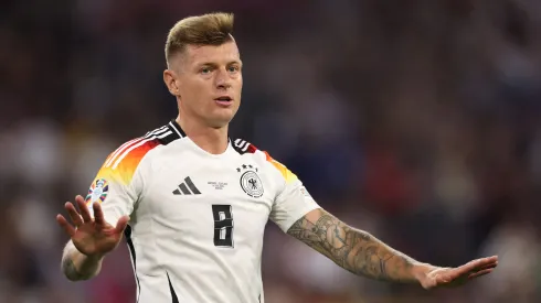 Kroos na Euro pela Alemanha. (Foto de Alexander Hassenstein/Getty Images)
