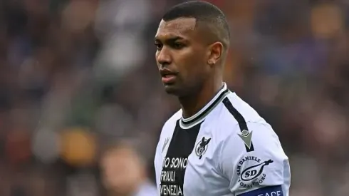 Walace durante partida entre Udinese e Salernitana, na Dacia Arena, no dia 02/03/2024. Foto: Alessandro Sabattini/Getty Images