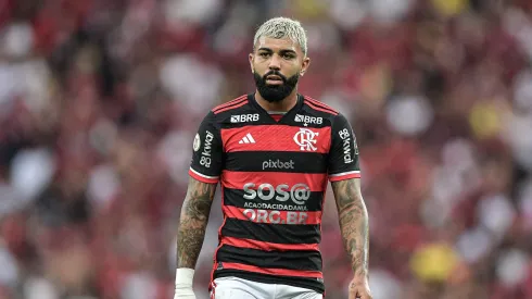 Gabriel Barbosa não atuou entre os titulares na Série A 2024
