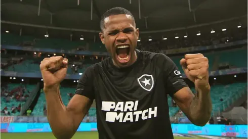 Foto: Vítor Silva/Botafogo – Júnior Santos, atacante do Botafogo
